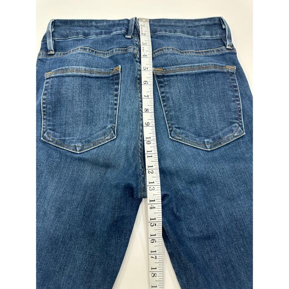 Good American Good Legs Skinny Jeans Size 4 Side Stripe Detail - Picture 7 of 8